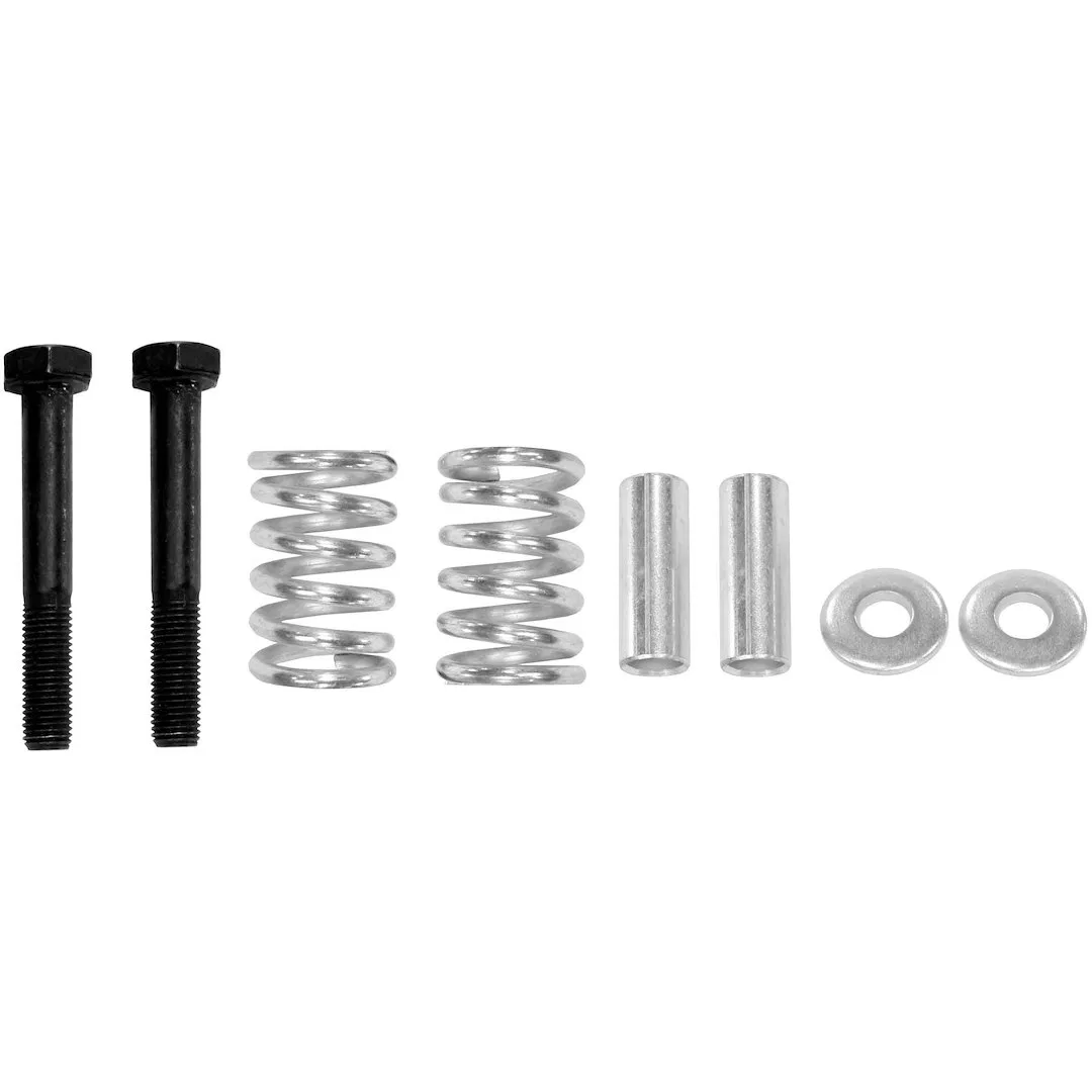 36454 – WALKER EXHST Exhaust Bolt and Spring, OE Replacement With 2 Bolts/ 2 Flat Washers/ 2 Bolt Sleeves/ 2 Springs